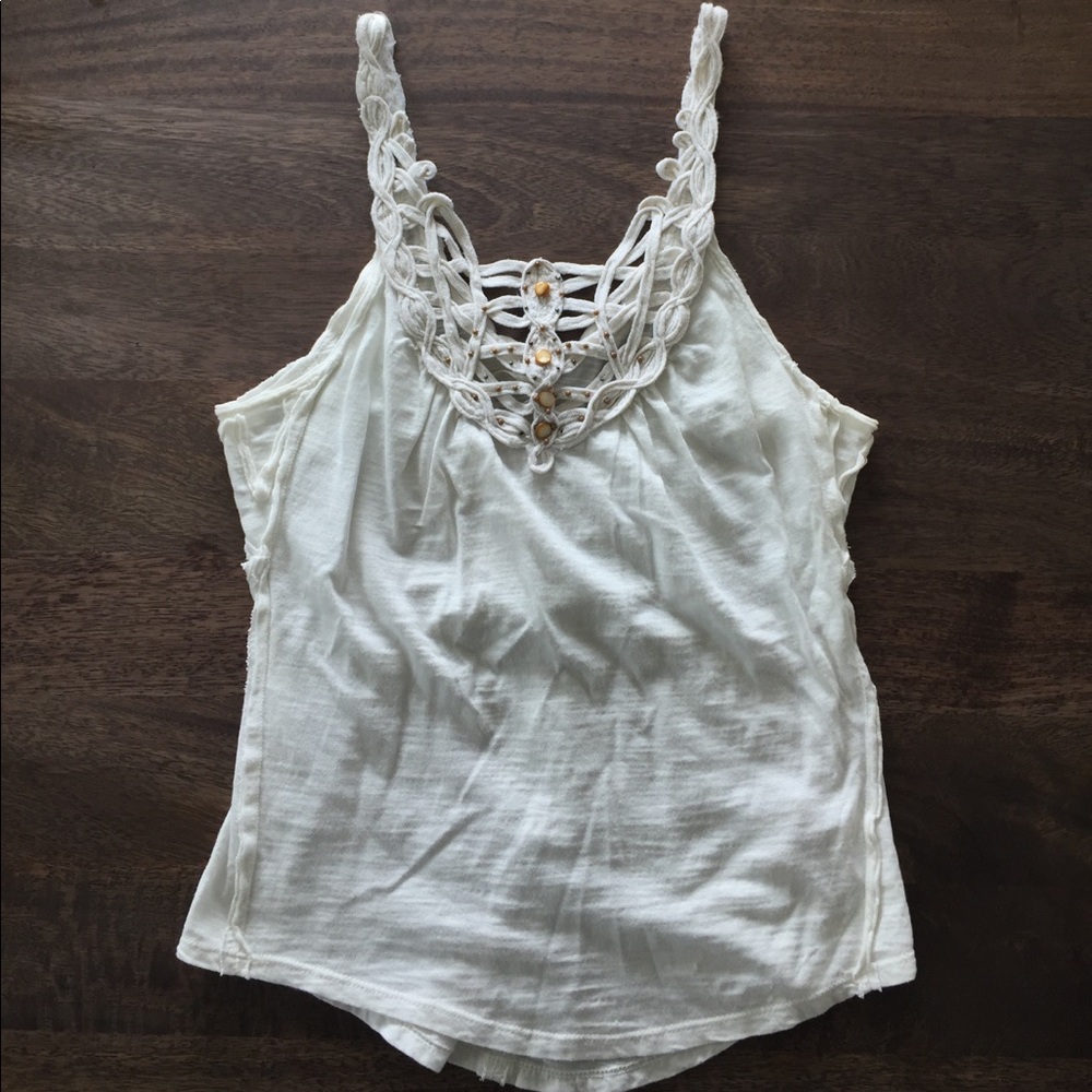 Free People Braided Tank Top - Sz S